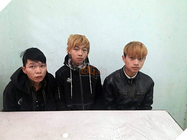 Ba đối tượng tại cơ quan điều tra.