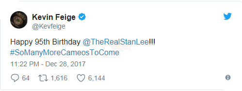 Chúc mừng sinh nhật Stan Lee, sẽ còn rất nhiều vai cameo thú vị dành cho ông