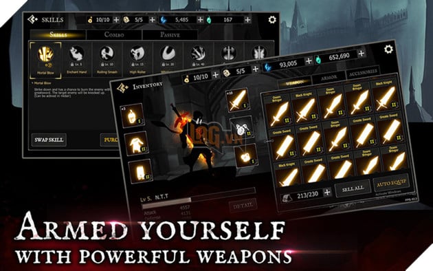 Chơi thử Shadow of Death - Game hành động nhập vai cực hay của người Việt 