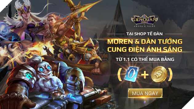 Liên Quân Mobile: 8 vị tướng mới chuẩn bị xuất hiện trong shop Tế Đàn 2