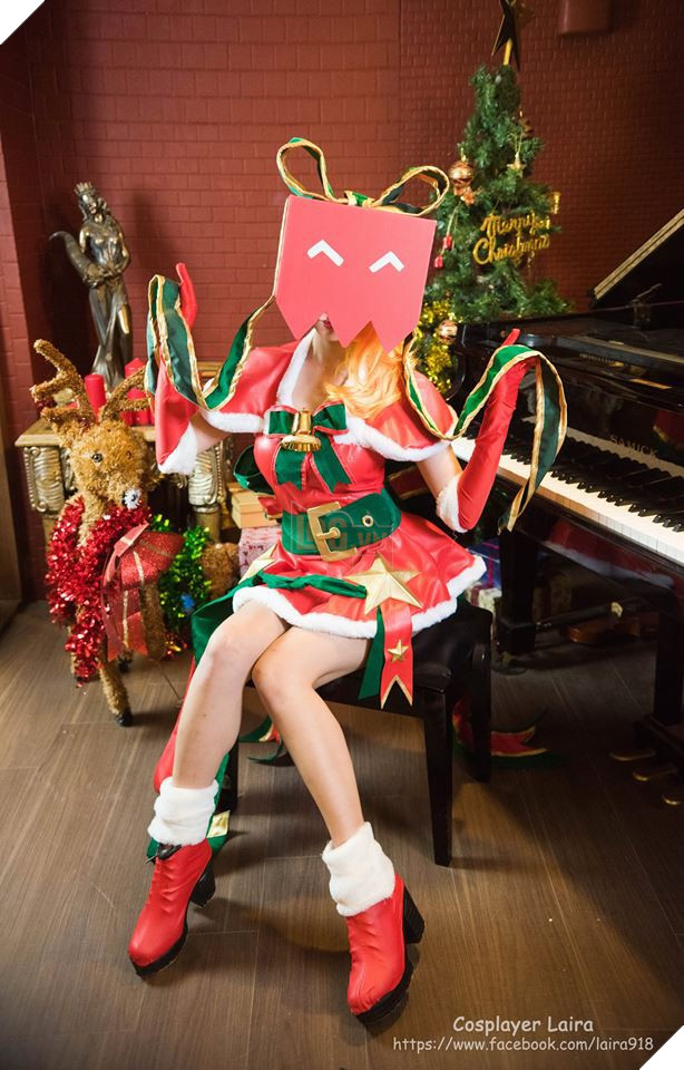 Liên Quân Mobile: Chiêm ngưỡng bộ ảnh cosplay Natalya Quà Quái Quỷ phiên bản Đài Loan cực gợi cảm