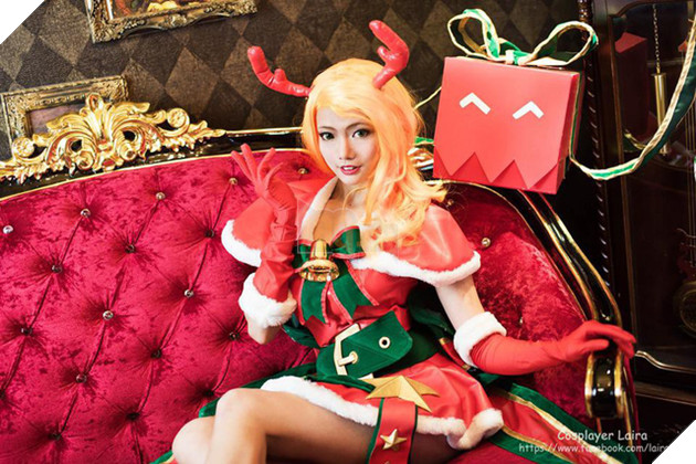 Liên Quân Mobile: Chiêm ngưỡng bộ ảnh cosplay Natalya Quà Quái Quỷ phiên bản Đài Loan cực gợi cảm