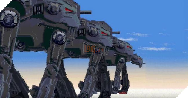 Khi đoạn cuối trong Star Wars: The Last Jedi được tái tạo với đồ họa 16-bit