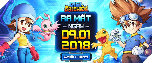 Thú Vương Đại Chiến đổi tên thành Digi Đại Chiến, ra mắt trên cả iOS và Android