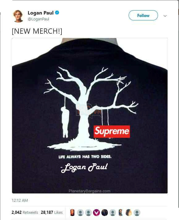 Buồn cười với những ảnh chế từ cộng đồng mạng scandal rừng tự tử của Youtuber Logan Paul 2