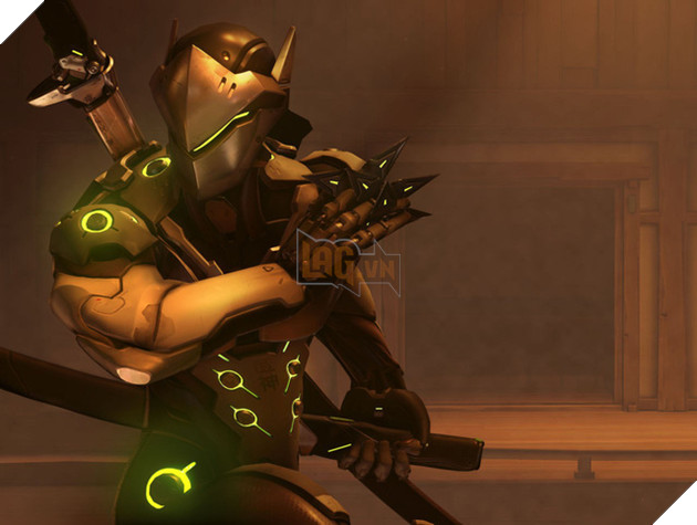 
Ninja nửa người nửa máy trong Overwatch
