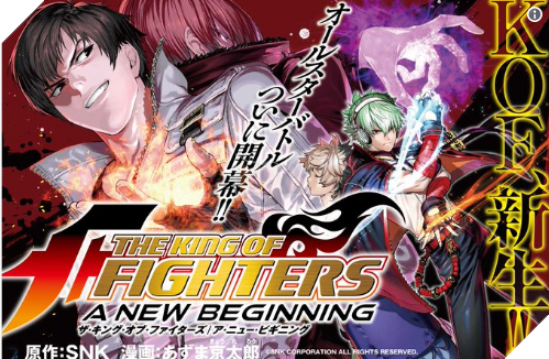 Tựa game đối kháng đình đám King of Fighters được chuyển thể thành truyện tranh