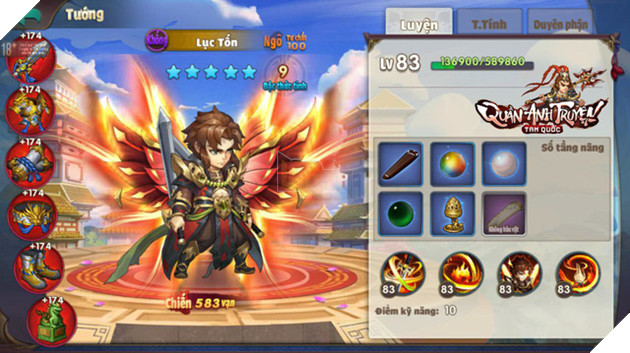 Tam Quốc Quần Anh Truyện thiết kế nhân vật theo phong cách “manhua” trẻ trung