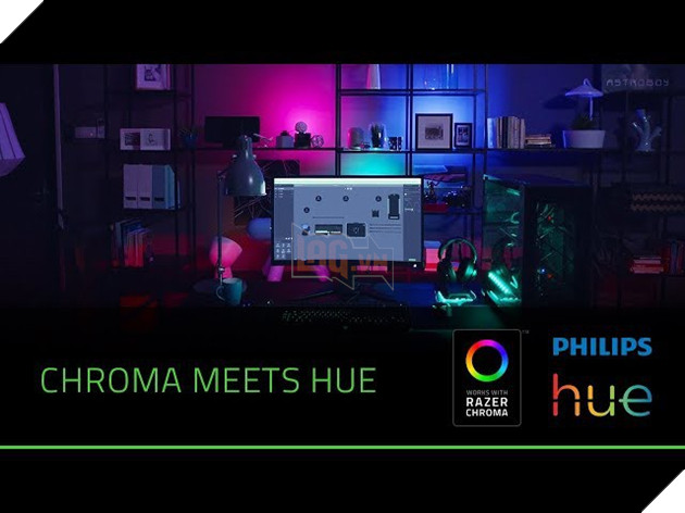  CES 2018 Razer kết hợp cùng Philips Hue ra mắt đèn LED RGB đồng bộ cho cả căn phòng bạn 2