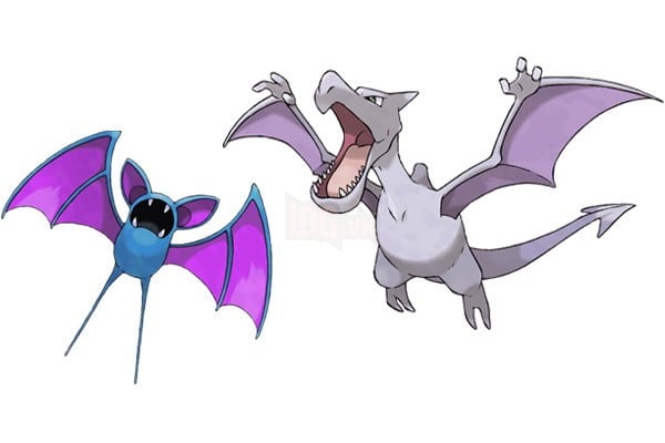 Aerodactyl tiến hóa lên thành Zubat ?