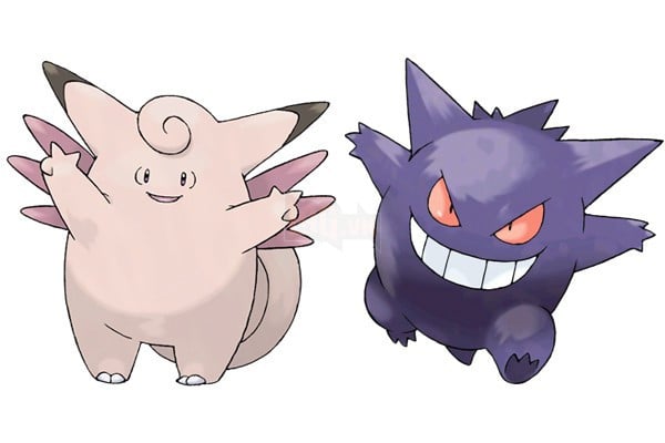 Gengar là linh hồn đã chết của Clefable
