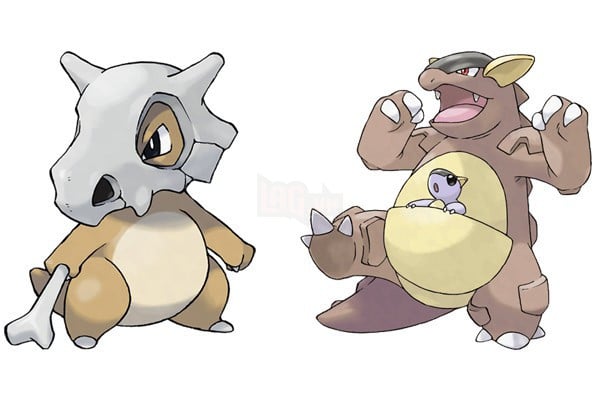Cubone có giống đứa trẻ nằm trong túi