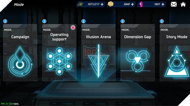 Battle Team - Game mobile thẻ tướng bối cảnh viễn tưởng không gian cực chất