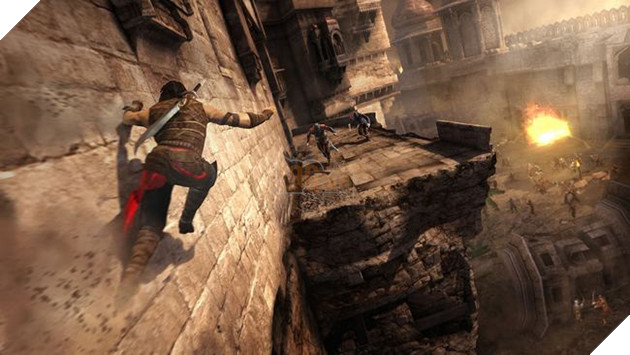 Chạy tường - Một trong những tính năng xuất sắc của dòng game Prince of Persia