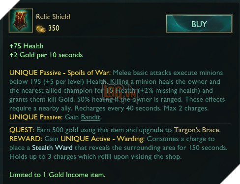 LMHT: Ra mắt biểu cảm khi lên cấp, Khiên Cổ Vật không còn là trang bị cho xạ thủ nữa