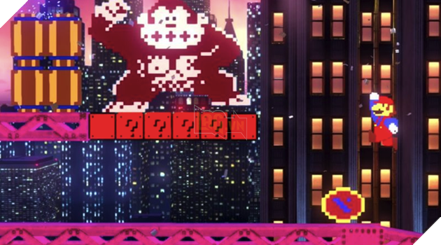 
Ông bố trẻ bắt đầu với thử thách Donkey Kong
