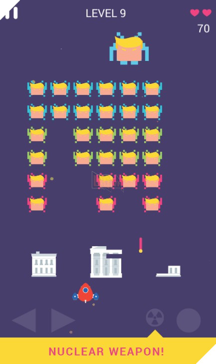 Trump Space Invaders - Cùng "bắn ruồi" cực vui nhộn với tổng thống Donald Trump