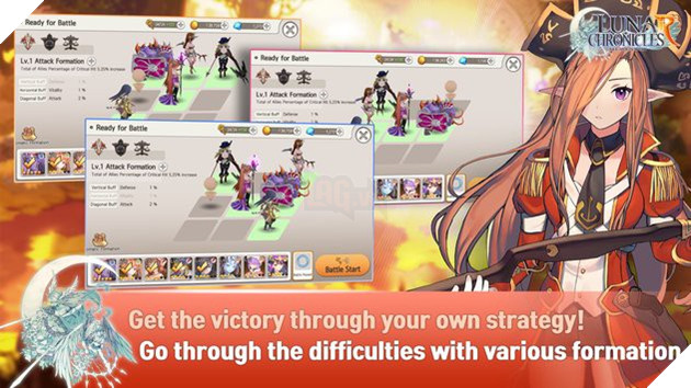 Tải ngay Luna Chronicles R - Game nhập vai đồ họa Anime đặc trưng của Nhật Bản