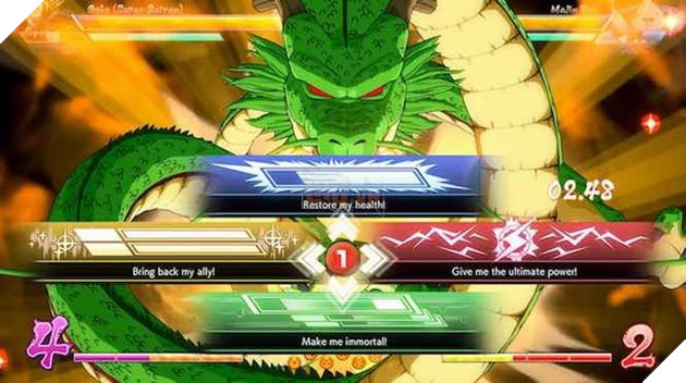 Dragon Ball FighterZ: Lượng combo cần thiết để triệu hồi Shenron 2