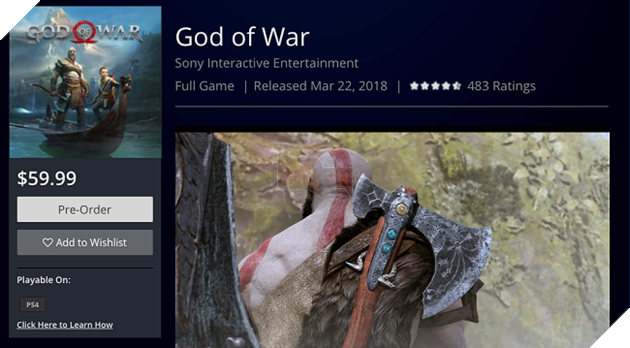 God of War rò rỉ thời điểm ra mắt vào tháng 3 2