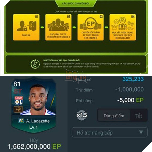 FIFA Online 3: Những bất cập trong chính sách hỗ trợ game thủ chuyển sang chơi FIFA Online 4