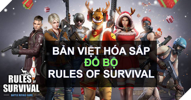 
Bản Việt hóa của Rules of Survival sẽ được VNG cập nhật vào cuối tuần
