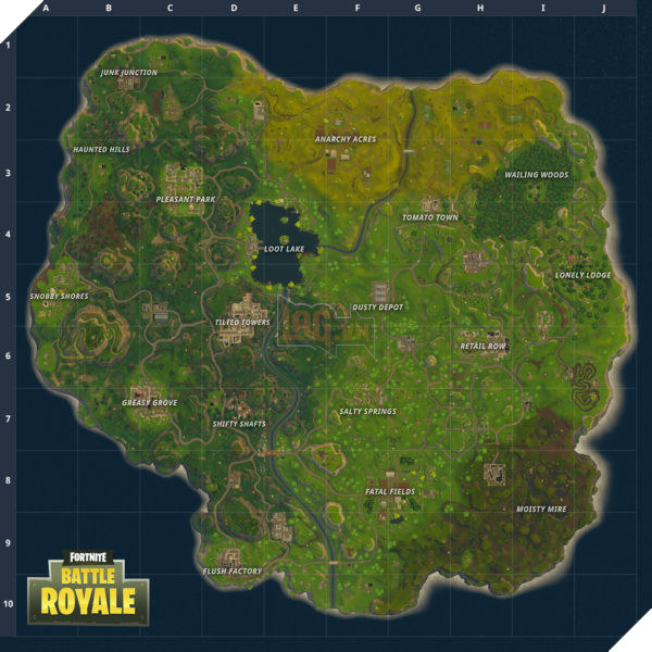Và bản đồ Battle Royale mới, với vô số địa điểm mới lạ được thêm vào