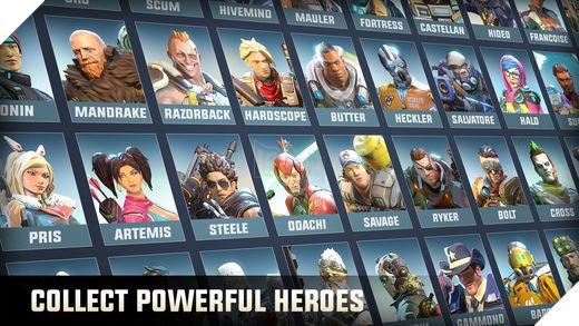 Tải Hero Hunters - Game bắn súng tổ đội đồ họa cực khủng cho mobile