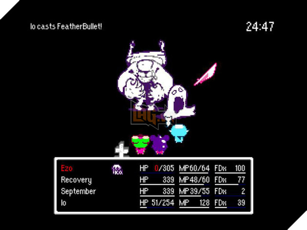 
Trong tựa game, trò chơi luôn bị đếm ngược từng giây
