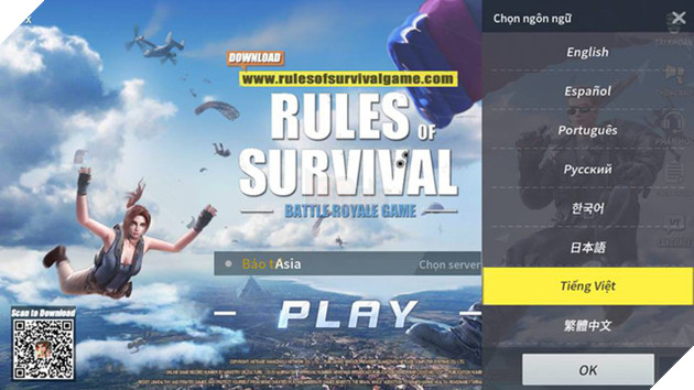 Đã có ngôn ngữ tiếng Việt cho anh em chiến