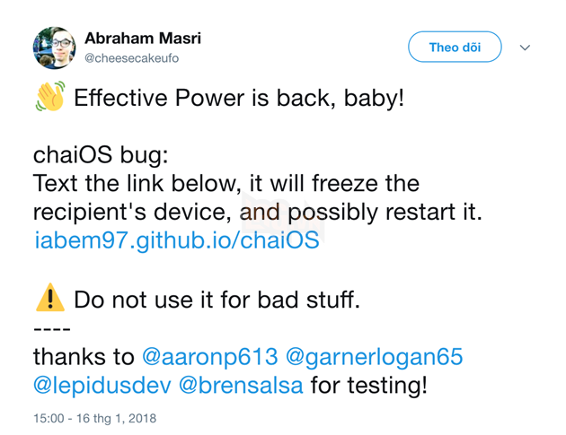 Cảnh báo: Xuất hiện trang web mới làm hỏng cả iPhone và MacBook - Ảnh 1.