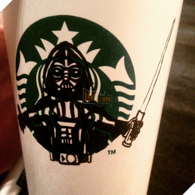 Từ Logo của Starbucks, cư dân mạng đã tạo ra những thiết kế vô cùng ấn tượng