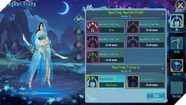 Cộng đồng VLTK Mobile sôi nổi hơn với ngoại trang Ti Lộ Lưu Sa