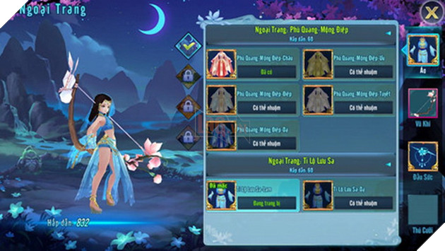 Cộng đồng VLTK Mobile sôi nổi hơn với ngoại trang Ti Lộ Lưu Sa 5