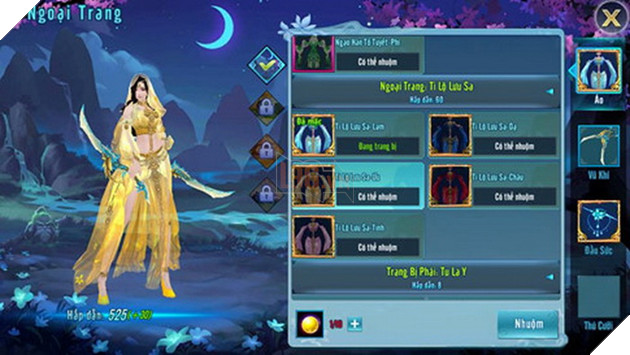 Cộng đồng VLTK Mobile sôi nổi hơn với ngoại trang Ti Lộ Lưu Sa 4