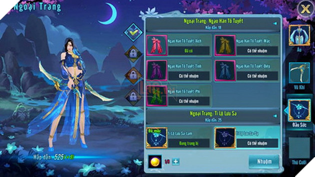 Cộng đồng VLTK Mobile sôi nổi hơn với ngoại trang Ti Lộ Lưu Sa 7