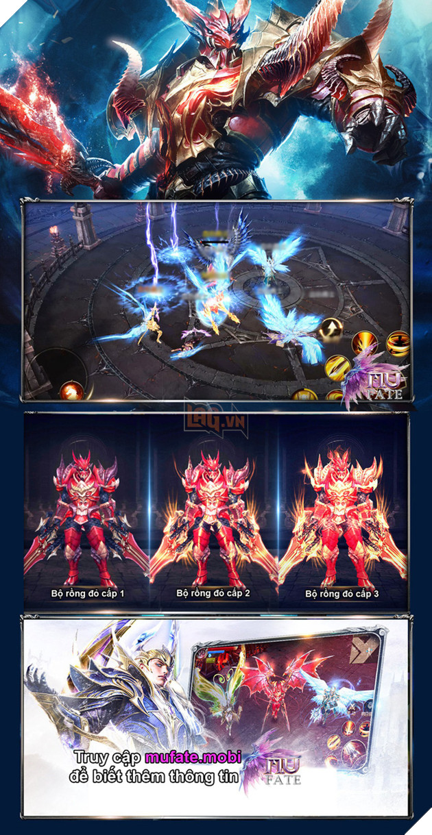 MU FATE - Game mobile nhập vai mang hình ảnh và lối chơi giống hệt MU Online