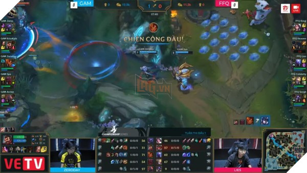 LMHT: Ra mắt dàn tân binh siêu khủng, GAM hủy diệt hoàn toàn FFQ 2-0, QTV chính thức...xuống tóc