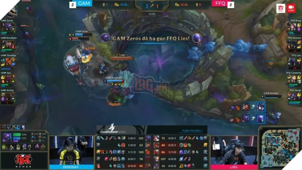 LMHT: Ra mắt dàn tân binh siêu khủng, GAM hủy diệt hoàn toàn FFQ 2-0, QTV chính thức...xuống tóc