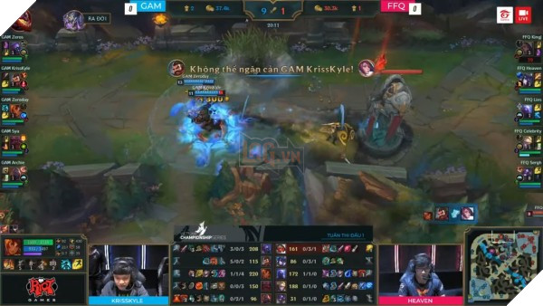 LMHT: Ra mắt dàn tân binh siêu khủng, GAM hủy diệt hoàn toàn FFQ 2-0, QTV chính thức...xuống tóc