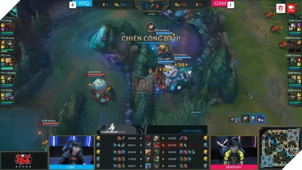 LMHT: Ra mắt dàn tân binh siêu khủng, GAM hủy diệt hoàn toàn FFQ 2-0, QTV chính thức...xuống tóc