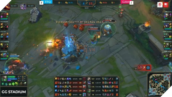 LMHT: Ra mắt dàn tân binh siêu khủng, GAM hủy diệt hoàn toàn FFQ 2-0, QTV chính thức...xuống tóc