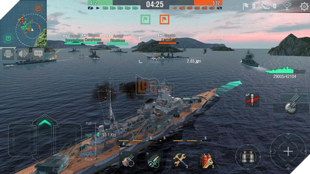 Tải ngay World of Warships Blitz - Phiên bản mobile của game hải chiến đình đám PC