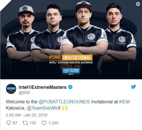 Đây là các đội tuyển sẽ tranh tài tại PUBG Invitational diễn ra tại IEM Katowice 3