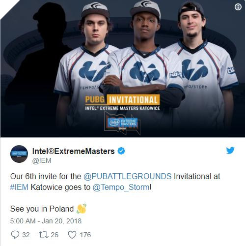 Đây là các đội tuyển sẽ tranh tài tại PUBG Invitational diễn ra tại IEM Katowice 4