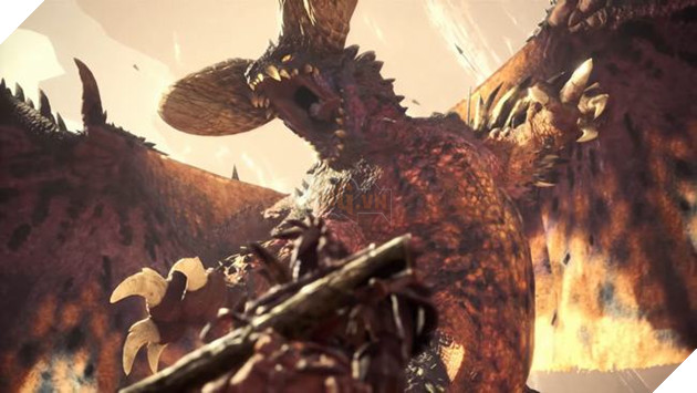 Monster Hunter World tung trailer đối đầu quái vật Nergigante hoành tráng 2