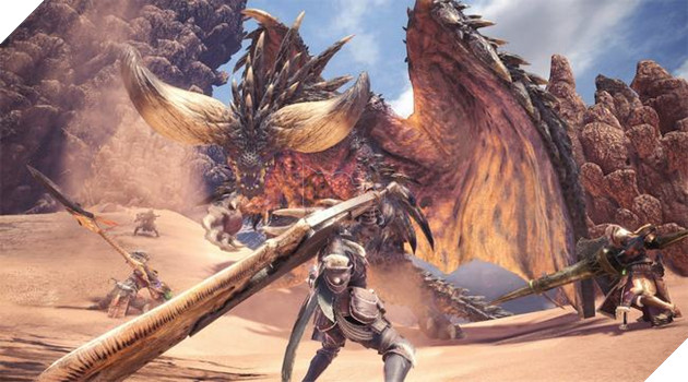 Monster Hunter World tung trailer đối đầu quái vật Nergigante hoành tráng