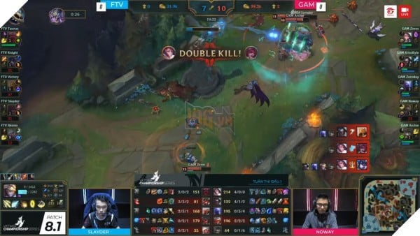 Đánh chiến thuật bình thường, GAM hủy diệt hoàn toàn đội tuyển LMHT của FAP TV