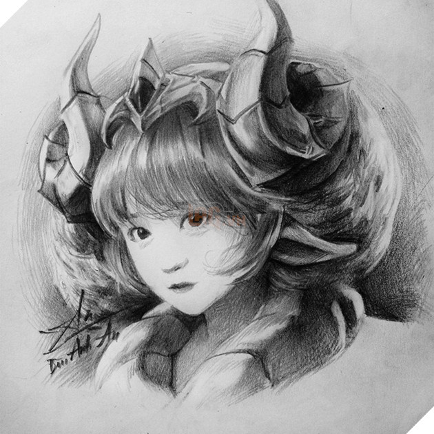 Chiêm ngưỡng những bức vẽ tướng Liên Quân Mobile bằng bút chì đẹp ngỡ ngàng của game thủ Việt