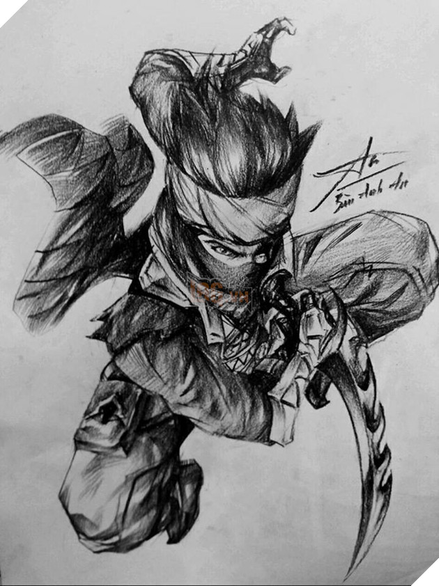 Chiêm ngưỡng những bức vẽ tướng Liên Quân Mobile bằng bút chì đẹp ngỡ ngàng của game thủ Việt